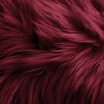 thumbnail image 1 of FabricLA Shaggy Faux Fur Square - 12" X 18" Inches Pre-Cut - Use Fake Fur Fabric for DIY, Craft Fur Decoration, Fashion Accessory, Gnome, Hobby - Burgundy, 1 of 8
