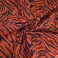 thumbnail image 1 of FabricLA Ultra-Soft Polar Fleece Fabric by The Yard |9" x 60" Wide | Lightweight, Warm & Cozy| Ideal for Throw Blankets, Pillow Covers,PJ Pants| Perfect for DIY Projects | Tiger Rust, 1 of 7