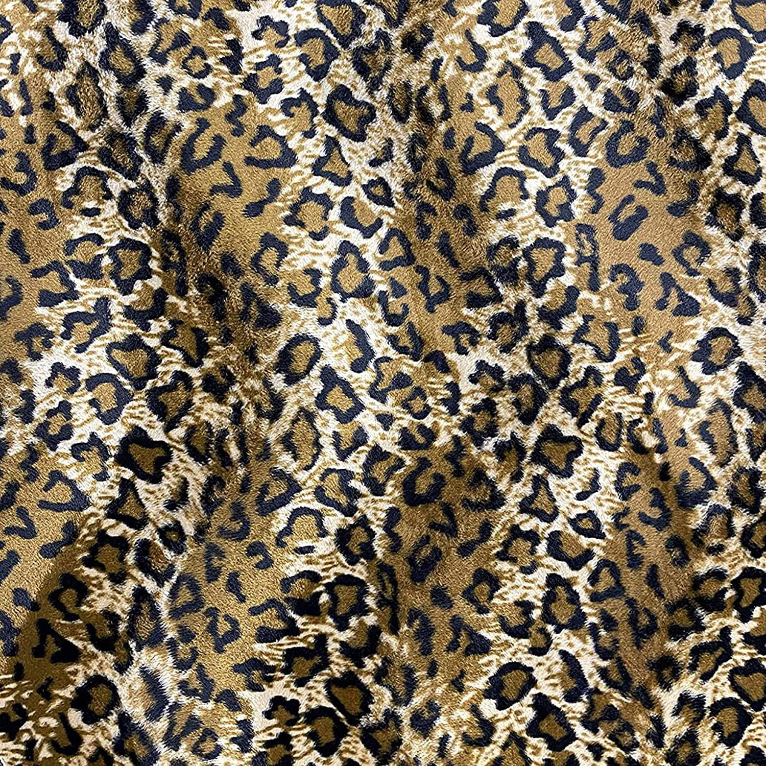 FabricLA Shaggy Faux Fur Fabric by The Yard - 72 x 60 Inches (180 cm x 150