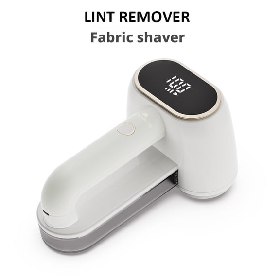 FabricLux Dual-Engine Pro: Ultimate High-Efficiency Fabric Shaver with Smart LED Dashboard, Professional Dual-Head Lint Remover for Clothes & Home Decor, Salon Grade Groomer