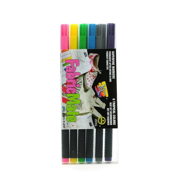 FabricMate Markers tropical color set (pack of 2)