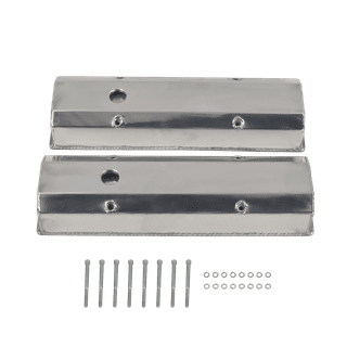 PRW Billet Rail Valve Covers - SBM Black PRW Billet Rail Valve Covers - SBM Black