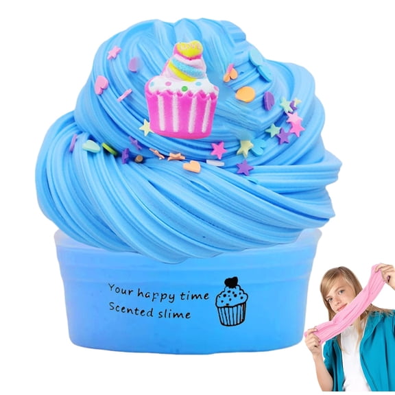 Fabricateup Super Clay Slime DIY Soft & Squishy Clay Scented Slime Sensory Clays, Non-Sticky Stretchy Fluffy, Moldable Modeling Clays Kit