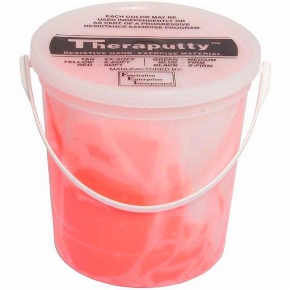 Fabrication B2176976 Thera-Putty Standard Exercise Putty - Red - Soft - 5 lbs