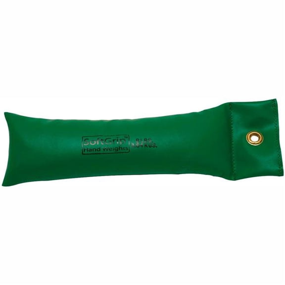 Fabrication B2192584 CanDo SoftGrip Hand Weight - Green - 8 lbs