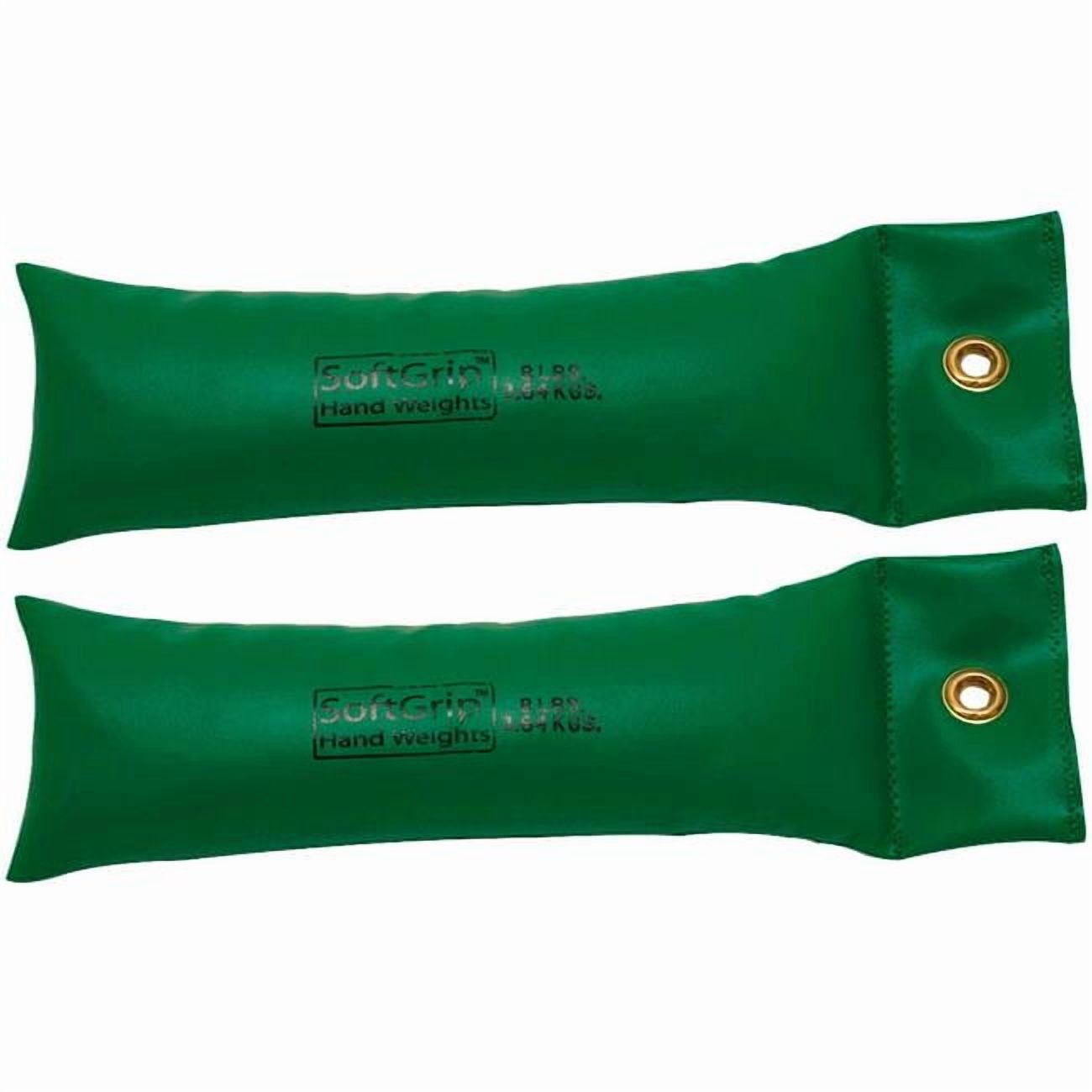 Fabrication B2192607 CanDo SoftGrip Hand Weight - Green - Pack of 2 - 8 lbs
