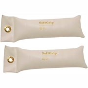Fabrication B2192577 CanDo SoftGrip Hand Weight - Silver - Pack of 2 - 4 lbs