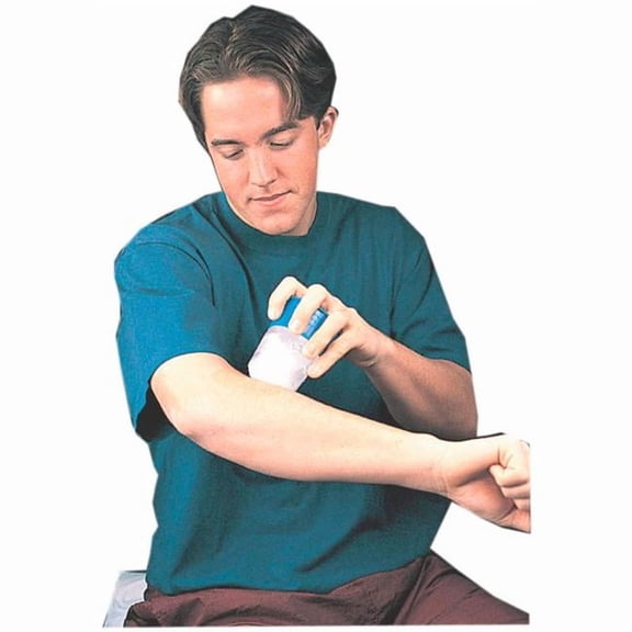 Fabrication B2194196 Croup Ice Massager - Reusable - White - 4.5 x 4.5 x 5 in.