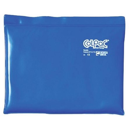 Fabrication Enterprises 00-1500 11 x 14 in. Standard Colpac Blue-Vinyl Reusable Cold Pack