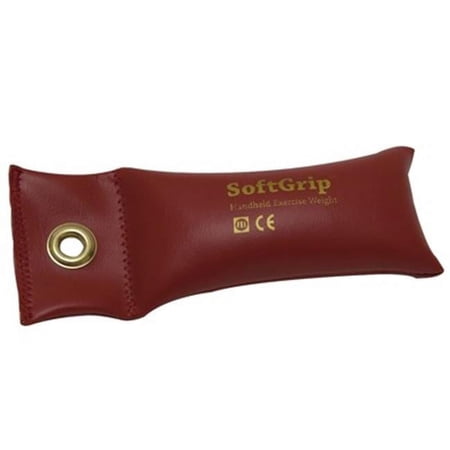Fabrication Enterprises 10-0352-1 Softgrip Flexible Hand Weight - 1.5 lbs
