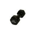 thumbnail image 1 of Fabrication Enterprises 10-0557-1 8 lbs Vinyl-Coated Iron Dumbbell, Black, 1 of 1