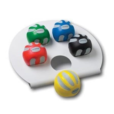 Fabrication Enterprises 10-1973 Cando Digi-Squeeze Hand & Finger Exerciser, Heavy, Blue - Small