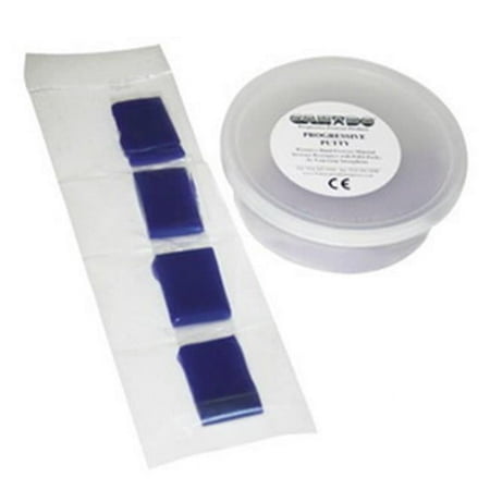 Fabrication Enterprises Variable Strength Exercise Putty, 2.5 oz Base Plus 1 Chip Packet