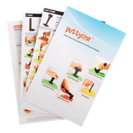 Fabrication Enterprises 10-2818 Puttycise Theraputty Tool - Manual Only