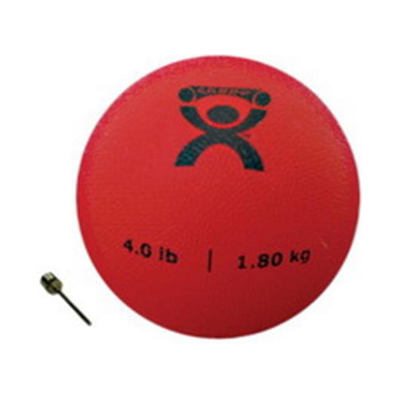 Fabrication Enterprises 103172 Cando PT Soft Medicine Ball, 4 lbs Rebounder Ball, Red