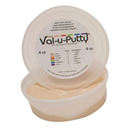 Fabrication Enterprises 10-3920 Val-U-Putty Exercise Putty, Pear - 4 oz
