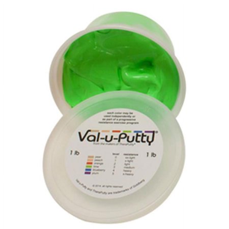 Fabrication Enterprises 10-3943 Val-U-Putty Exercise Putty, Lime - 1 lbs
