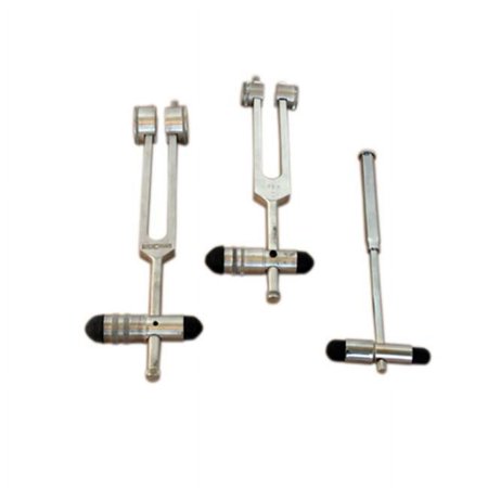 Fabrication Enterprises 12-1512 Percussion Hammer - Neurological Bunk Combination with Tuning Fork - 256 Cps