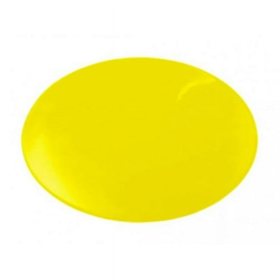 Fabrication Enterprises 50-1598Y 10 in. dia. Dycem Non-Slip Circular Pad, Yellow