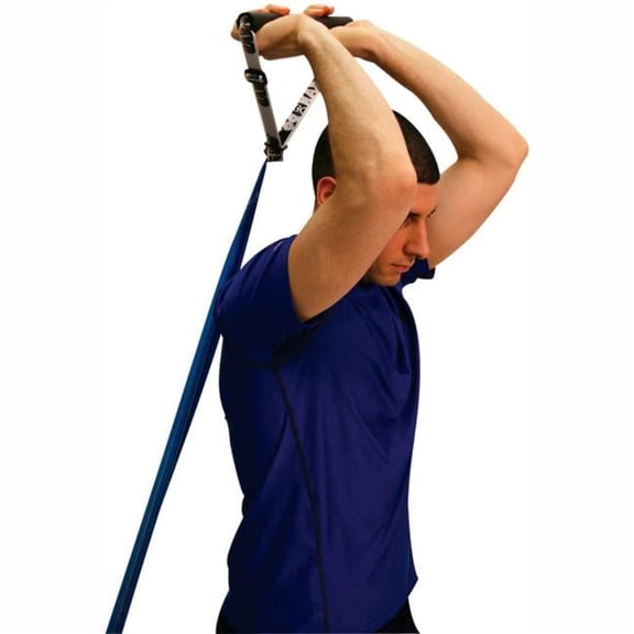 Fabrication Enterprises B2188396 CanDo Foam Padded Sports Handle for Exercise Band & Tubing - 10 Count