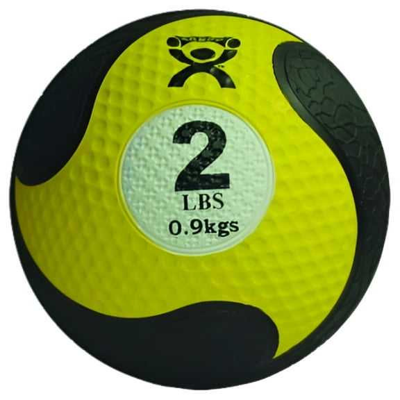 Fabrication Enterprises CanDo PT 3 lbs Firm Rubber Medicine Ball