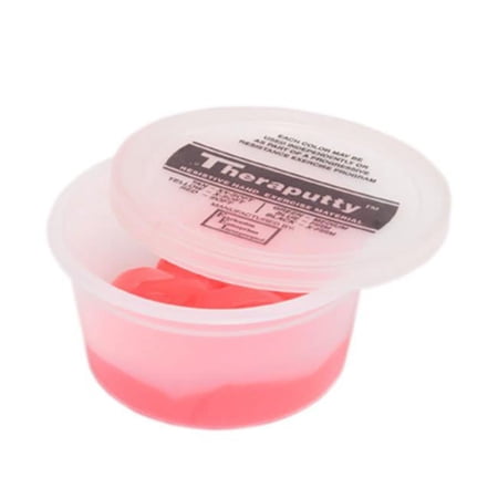 Fabrication Enterprises  CanDo Theraputty Exercise Material- Red - Soft