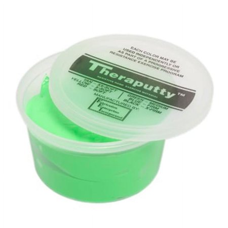 Fabrication Enterprises Cando Theraputty Exercise Material- Green - Medium