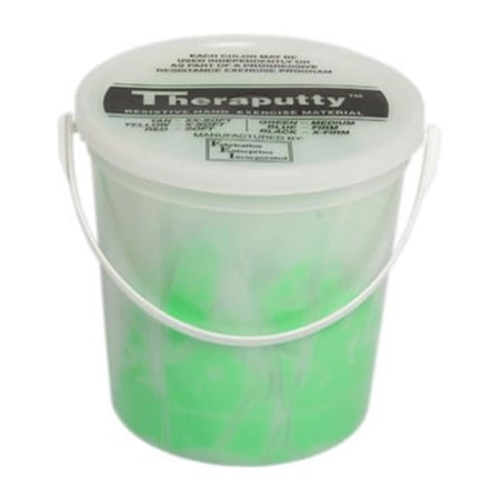 Fabrication Enterprises Cando Theraputty Exercise Material - Green - Medium