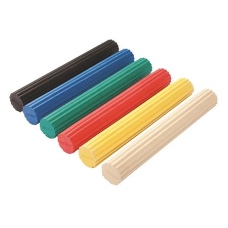 Fabrication Enterprises Cando Twist-N-Bend Hand-Wrist Exerciser, Tan & Black - 30 Piece - 5 Each