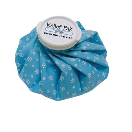 Fabrication Enterprises Relief Pak English ice cap reusable ice bag - 9 in. diameter