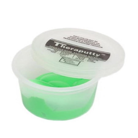Fabrication Enterprises Theraputty Scented Exercise Putty Apple, Green - Medium, 2 oz