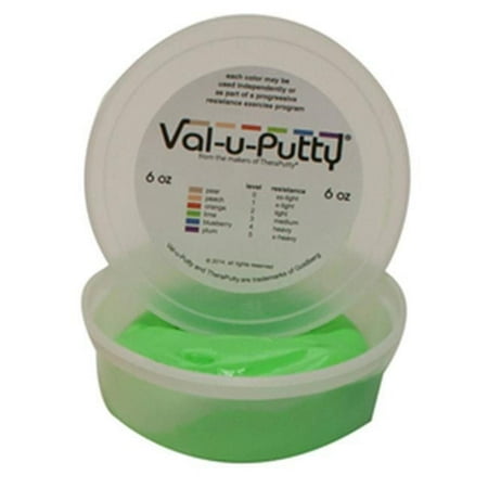 Fabrication Enterprises Val-U-Putty Exercise Putty, Orange - 6 oz