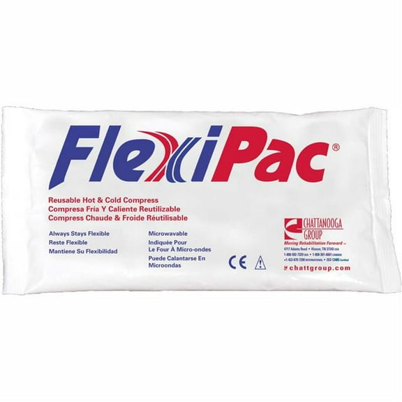 Fabrication B2194188 Flexi-PAC Reusable Hot & Cold Compress - White - 5 x 6 in.