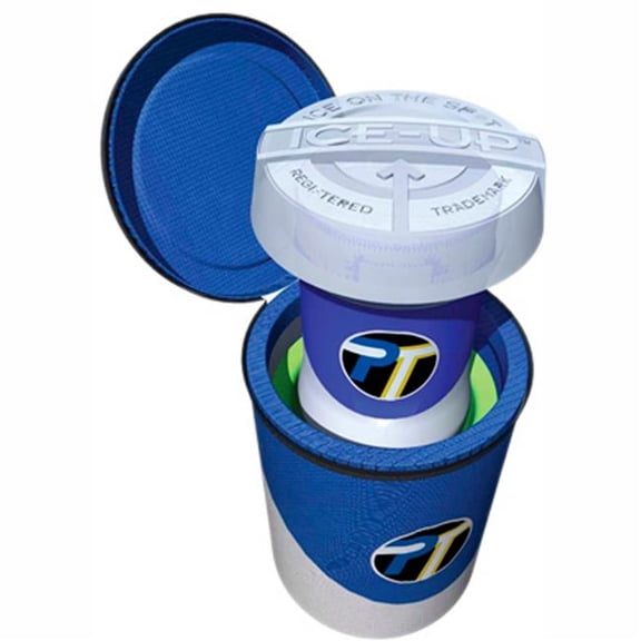 Fabrication B2193989 Ice-Up Portable Ice Massager - Blue - 4.5 x 4.5 x 5 in.