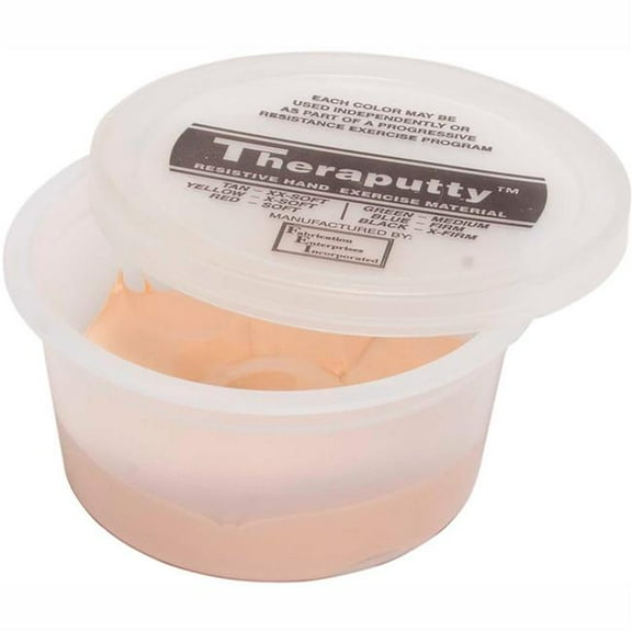 Fabrication B2176973 Thera-Putty Standard Exercise Putty - Tan - XX-Soft - 2 oz