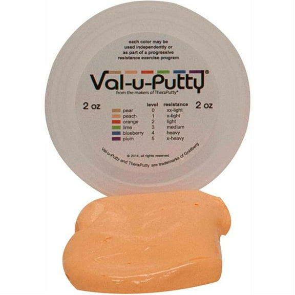 Fabrication B2176965 Val-U-Putty Exercise Putty - Peach - X-Soft - 2 oz