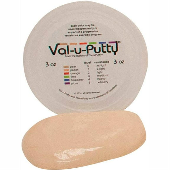 Fabrication B2176954 Val-U-Putty Exercise Putty - Pear - XX-Soft - 3 oz