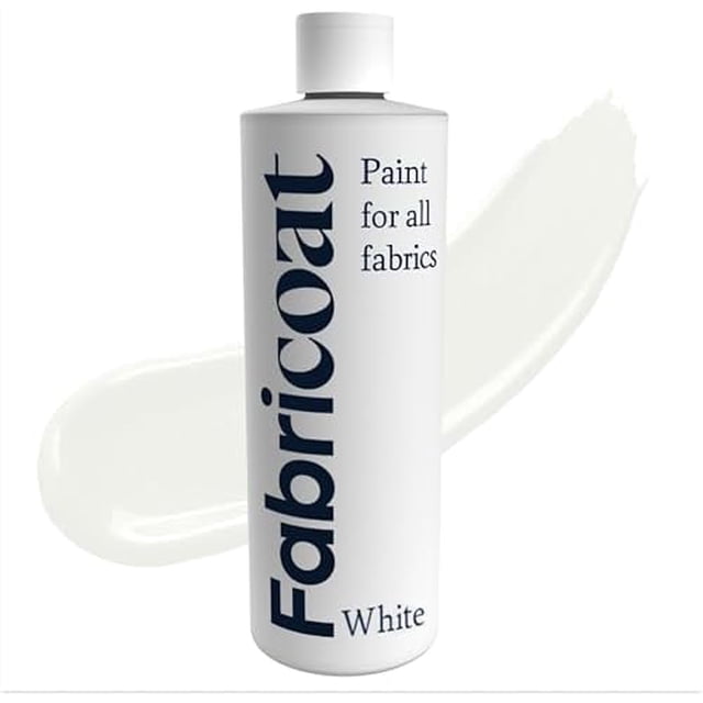 Sofe Color Fabricoat - Fabric Paint for Furniture - 8.5oz / 250ml White - Restore ...