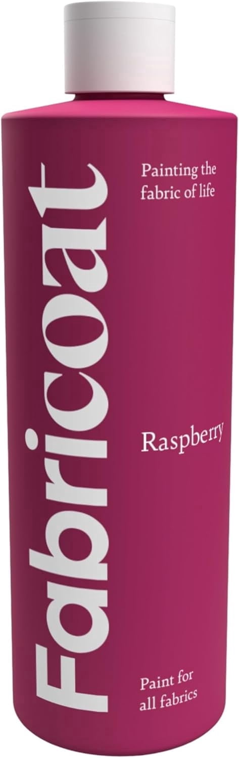 Couches Color Raspberry Fabricoat - Fabric Paint for Furniture - Restore or Change the Color of ...