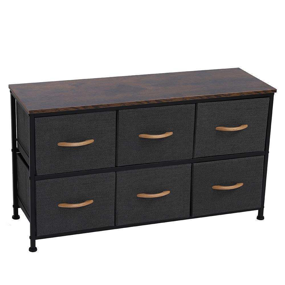 Fabrics Drawers Dresser Storage Removable Home Shelf Wooden