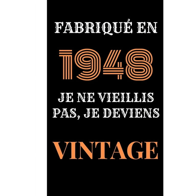 Je ne vieillis hot sale pas je deviens vintage