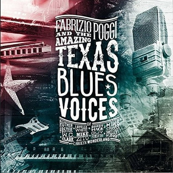Fabrizio Poggi - Texas Blues Voices - Music & Performance - CD