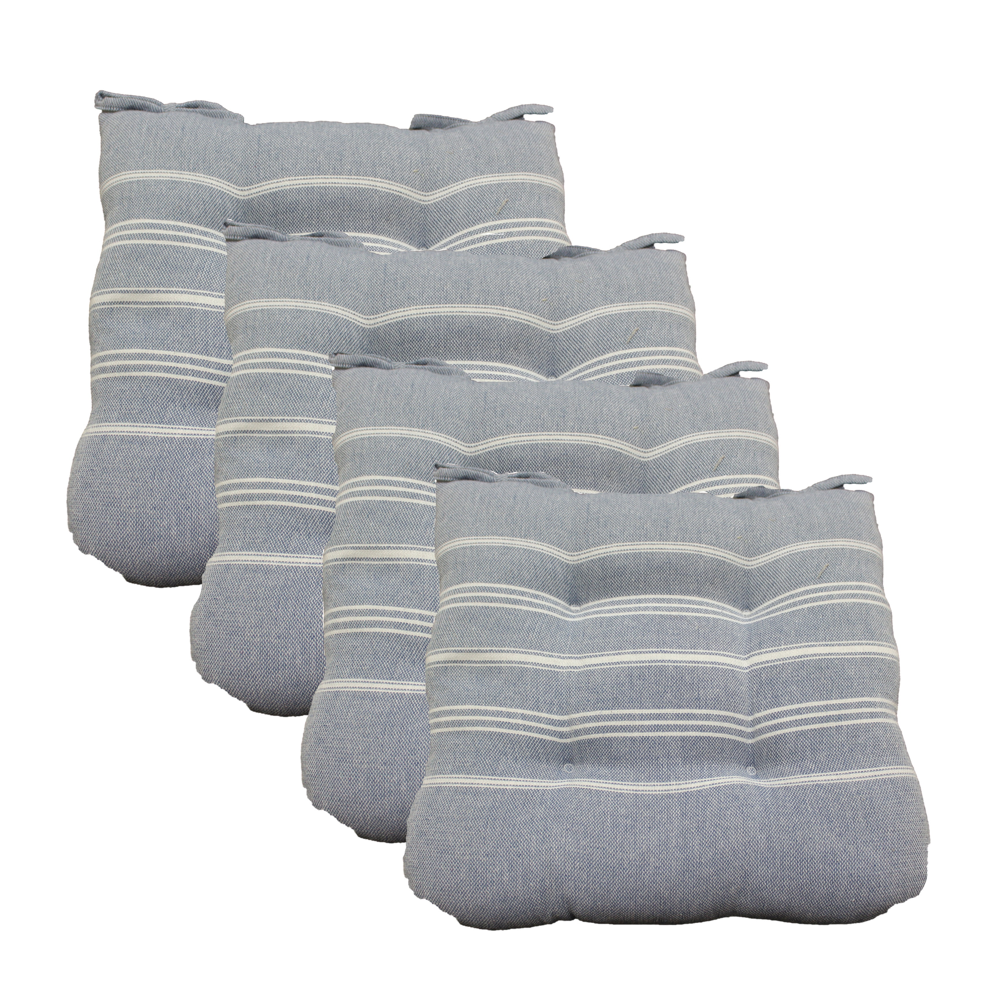 Fabstyles Fouta 16" Chair Pad 100% Cotton Cover with Poly-Insert