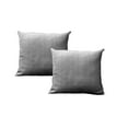 thumbnail image 1 of Fabstyles Herringbone Stripe Cushion Set of 2 with Poly-Insert Included, 1 of 2