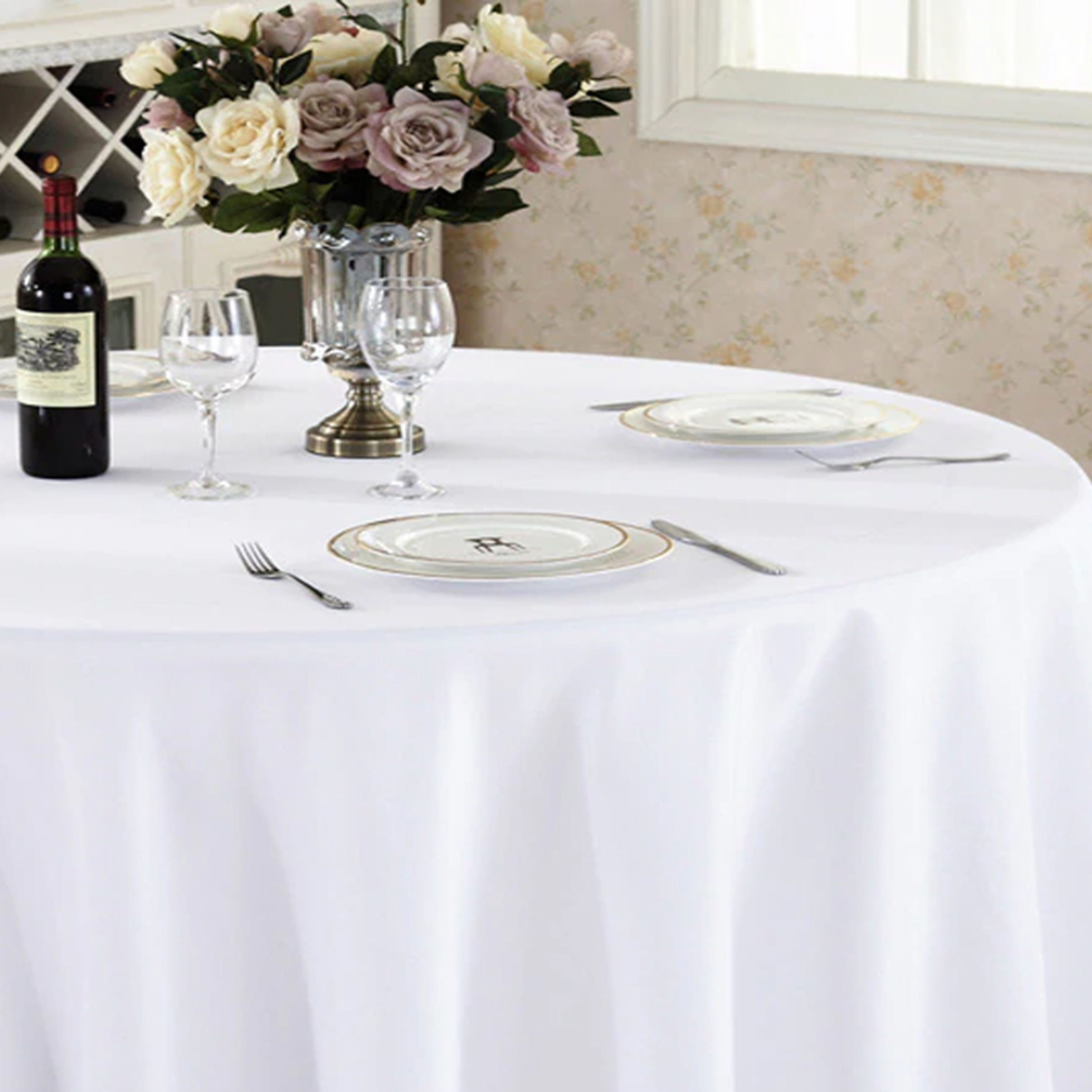 Fabstyles Hotel 100% Cotton Twill Weave Table Cloth