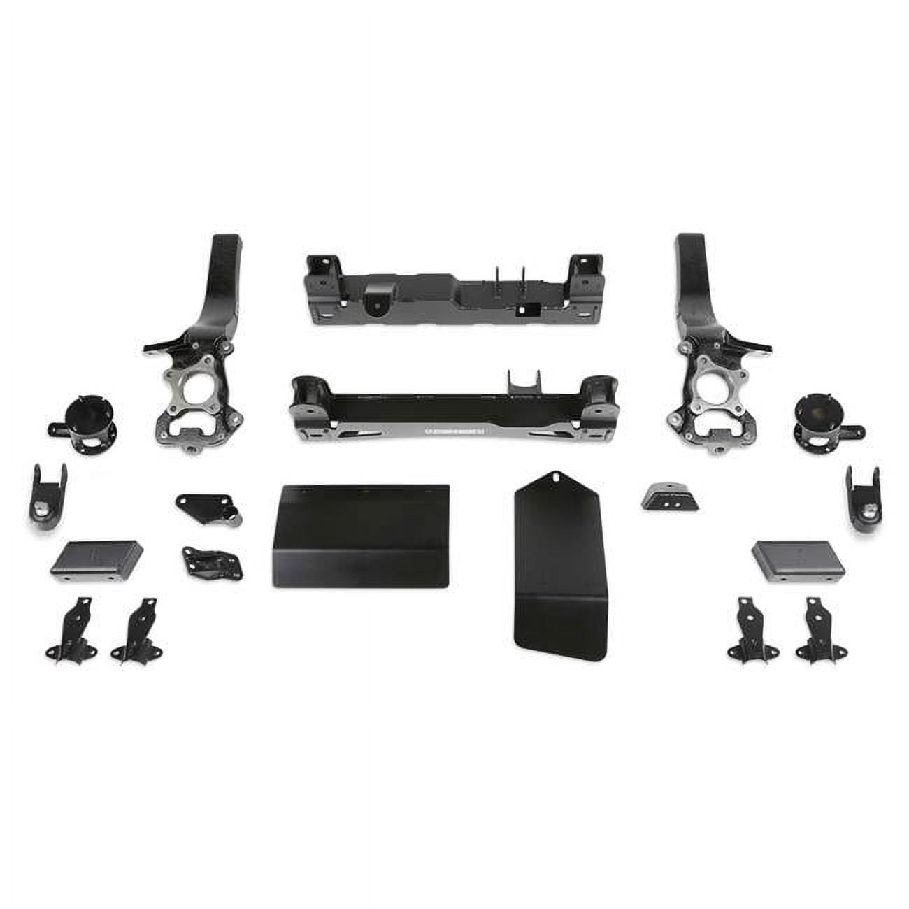 Basic System Kit Fabtech K2391 5 in. Basic System Kit with Shock Spacers for 2021-2024 ...