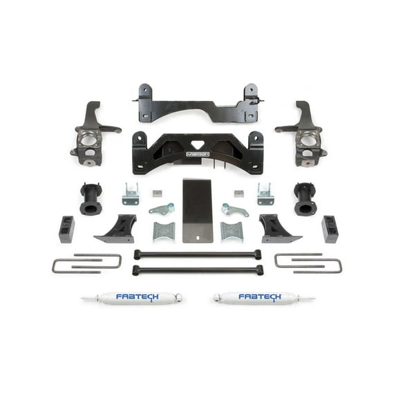 Fabtech 6" BASIC SYS W/C/O SPACERS & PERF RR SHKS 07-15 TOYOTA TUNDRA 2/4WD Fits select: 2013 TOYOTA TUNDRA CREWMAX SR5, 2014 TOYOTA TUNDRA DOUBLE CAB LIMITED