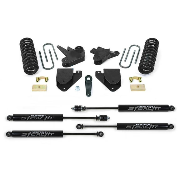 Fabtech 6" BASIC SYS W/STEALTH 01-04 FORD F250/350 2WD &00-05 EXCUR 2WD W/7.3L DIESEL Fits select: 2001-2003 FORD F350, 2000-2003 FORD EXCURSION