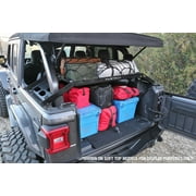 Fabtech FTS24211 JEEP JL CARGO RACK Fits select 2021 JEEP WRANGLER UNLIMITED SPORT, 2018-2019 JEEP WRANGLER UNLIMITED SAHARA