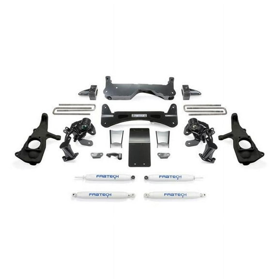 Fabtech K1046 Raised Torsion Suspension Lift System Fits 11 19 Fits/For Sierra Fits select: 2011-2019 GMC SIERRA
